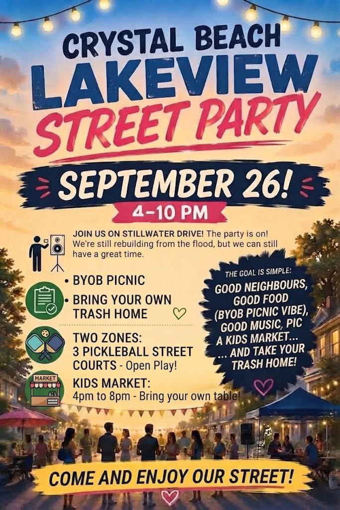 Crystal Beach Lakeview Street Party